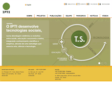 Tablet Screenshot of ipti.org.br